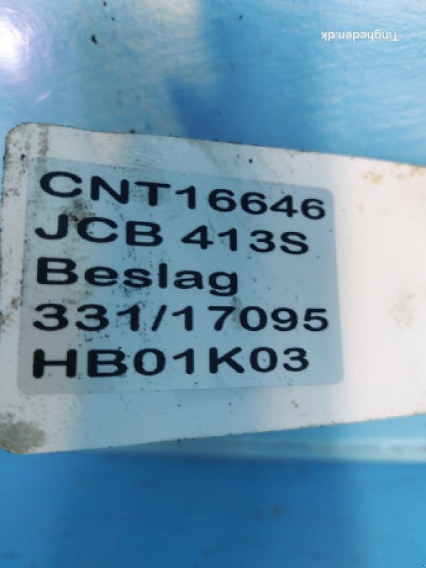 Frontladerzubehör (Bagger) of the type JCB 413S, Gebrauchtmaschine in Hemmet (Picture 10)