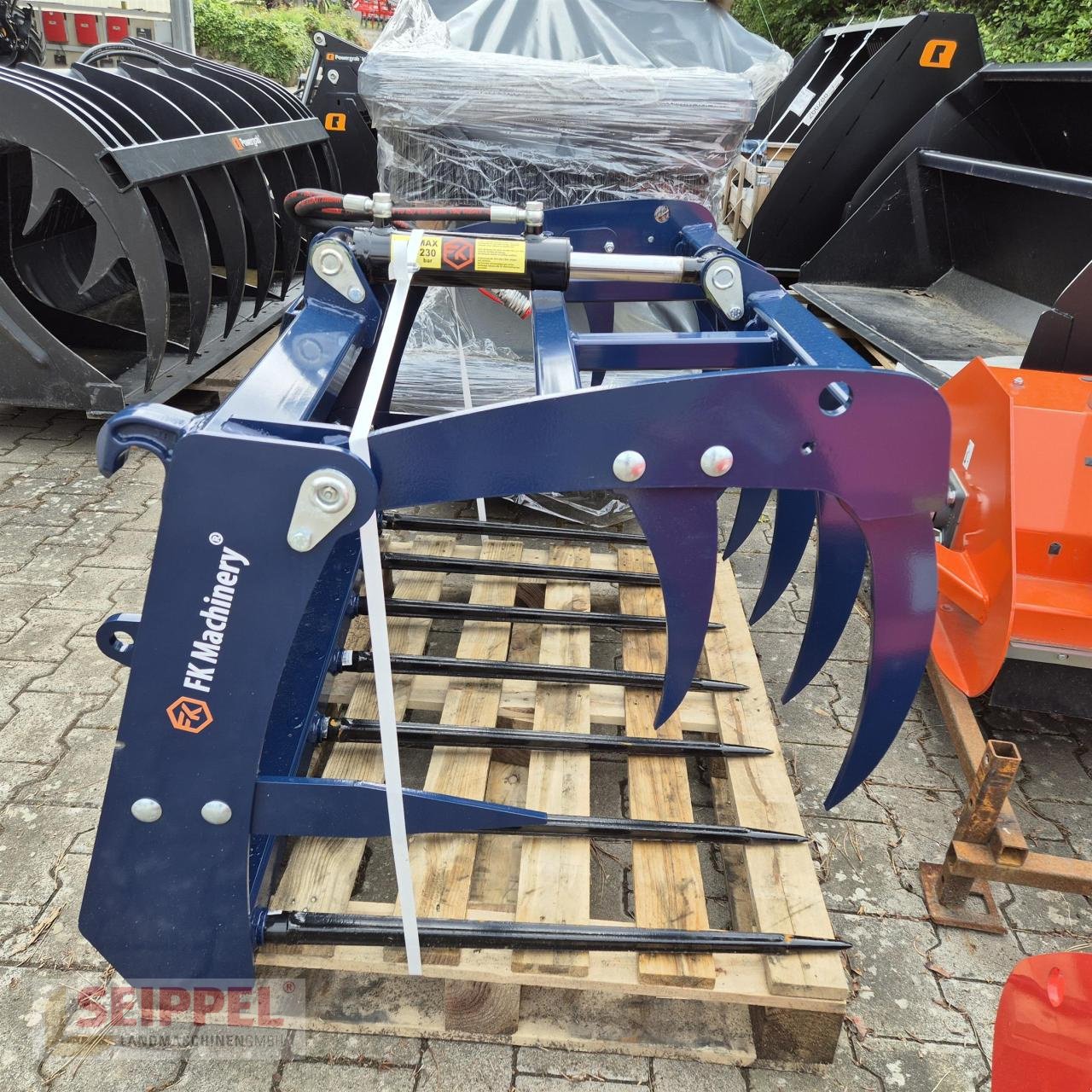 Frontladerzubehör (Bagger) del tipo Kolaszewski KROKODILGEBISS MINI 120 SFWG 120, Neumaschine In Groß-Umstadt (Immagine 2)