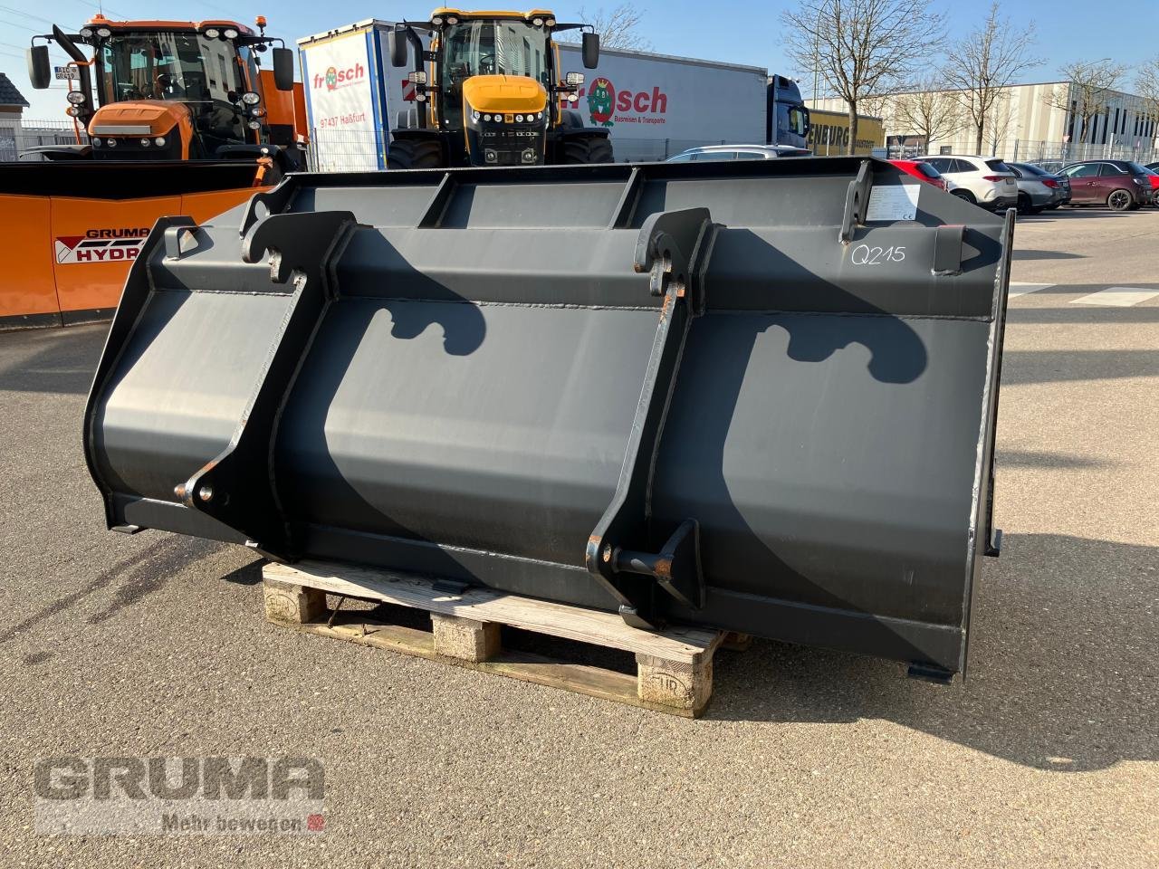 Frontladerzubehör (Bagger) des Typs LSB 2400 mm - 1200 ltr., Neumaschine in Friedberg-Derching (Bild 3)