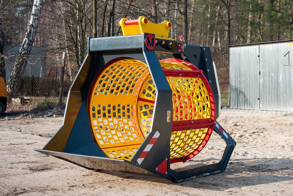 Frontladerzubehör (Bagger) of the type MODERNTECH Siebtrommel / Rotary drum screen, Neumaschine in Michałowo (Picture 1)