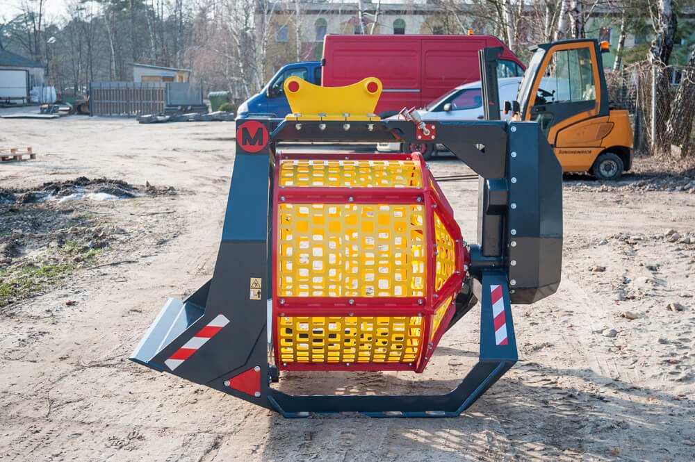 Frontladerzubehör (Bagger) of the type MODERNTECH Siebtrommel / Rotary drum screen, Neumaschine in Michałowo (Picture 2)