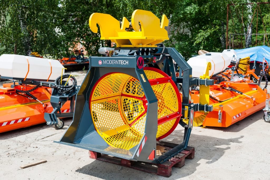 Frontladerzubehör (Bagger) of the type MODERNTECH Siebtrommel / Rotary drum screen, Neumaschine in Michałowo (Picture 5)