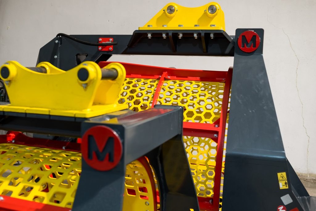 Frontladerzubehör (Bagger) of the type MODERNTECH Siebtrommel / Rotary drum screen, Neumaschine in Michałowo (Picture 8)
