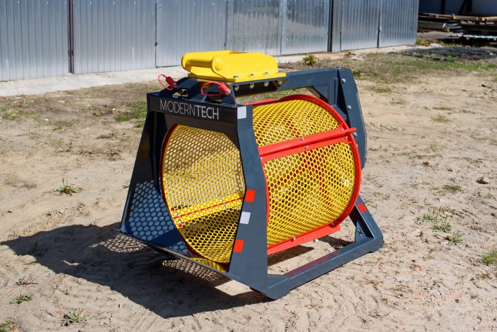 Frontladerzubehör (Bagger) of the type MODERNTECH Siebtrommel / Rotary drum screen, Neumaschine in Michałowo (Picture 9)