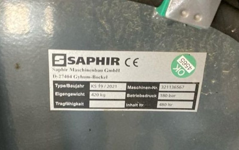 Frontladerzubehör (Bagger) a típus Saphir Greifschaufel 480 l, Gebrauchtmaschine ekkor: Burkau (Kép 8)