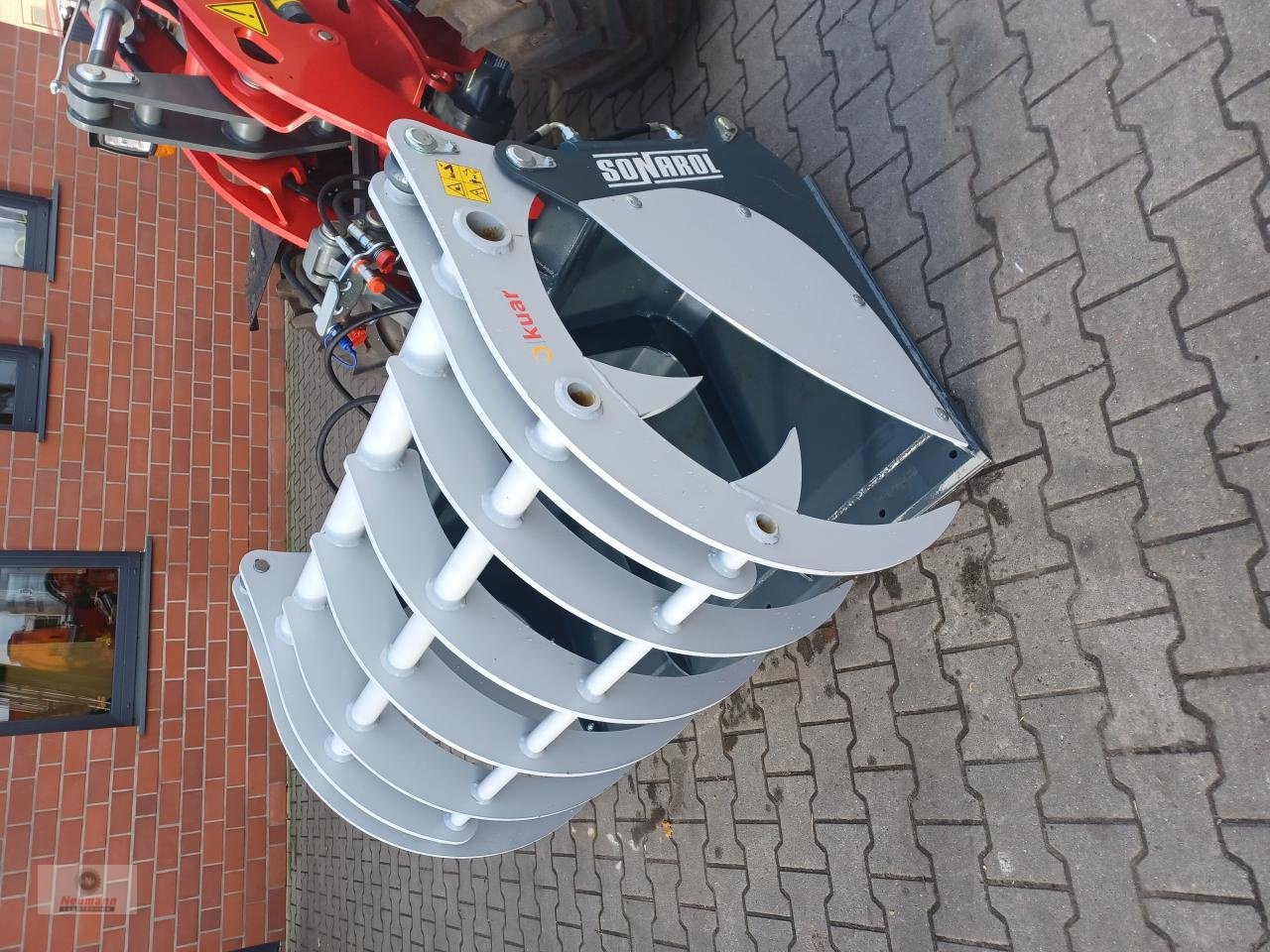 Frontladerzubehör (Bagger) des Typs Sonstige KUAR Greifschaufel 1500mm EURO, Gebrauchtmaschine in Barßel (Bild 1)