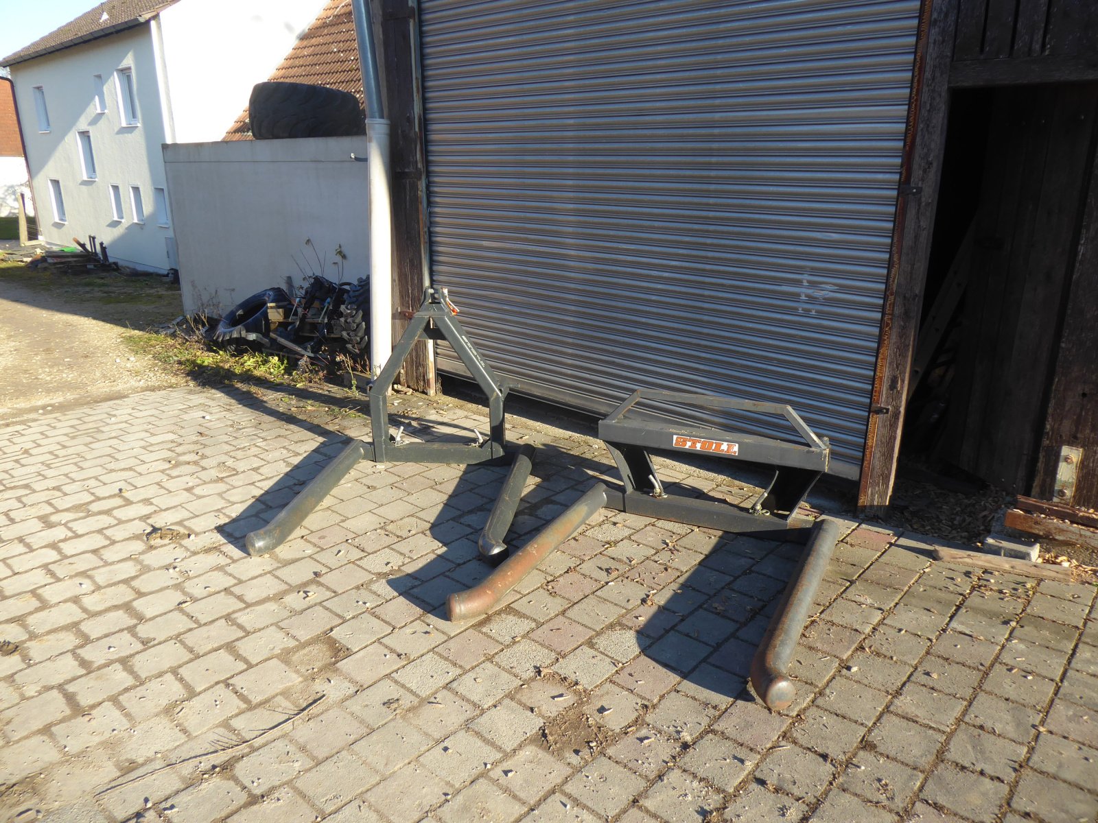 Frontladerzubehör (Bagger) of the type Stoll Ballengabel, Gebrauchtmaschine in Marxheim (Picture 2)