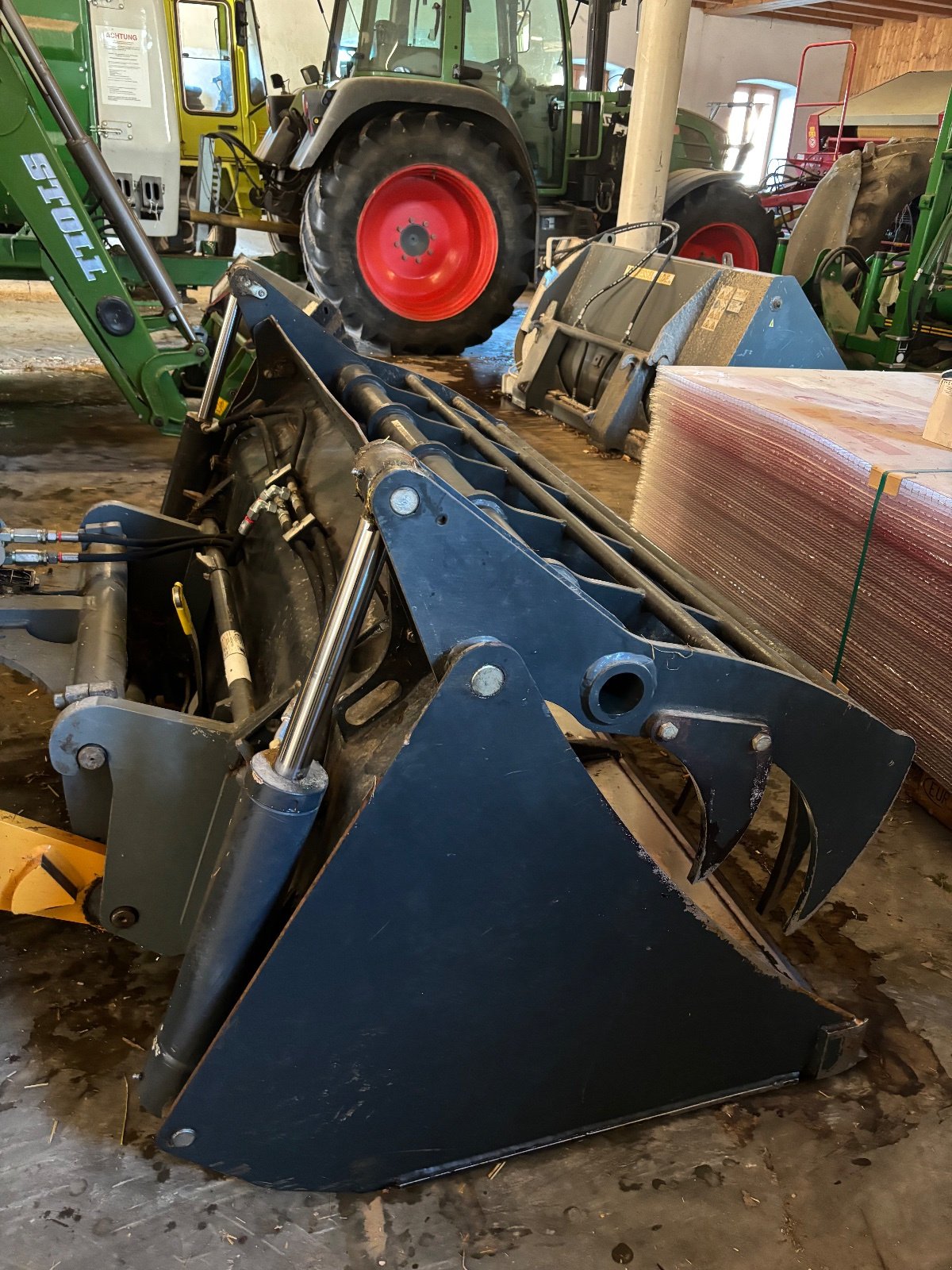 Frontladerzubehör (Bagger) типа Stoll Greifschaufel 1,60m, Gebrauchtmaschine в Valley (Фотография 1)