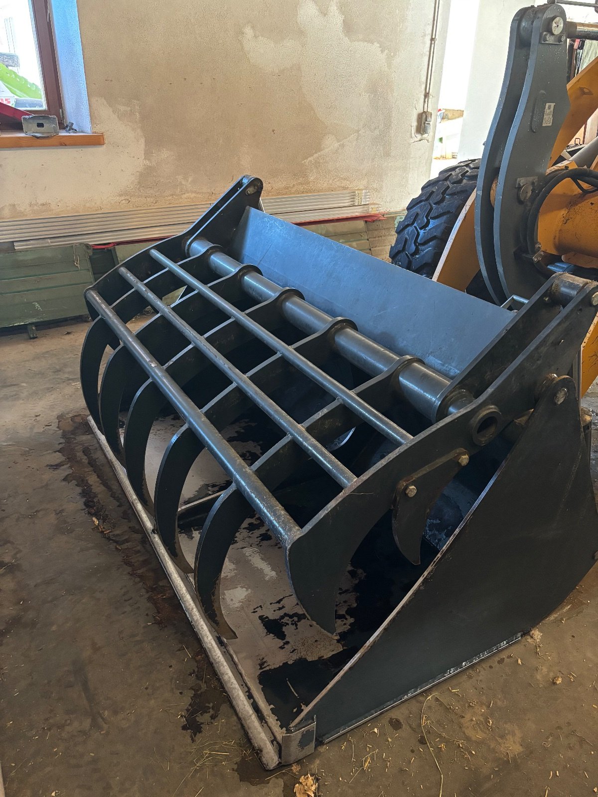 Frontladerzubehör (Bagger) типа Stoll Greifschaufel 1,60m, Gebrauchtmaschine в Valley (Фотография 2)