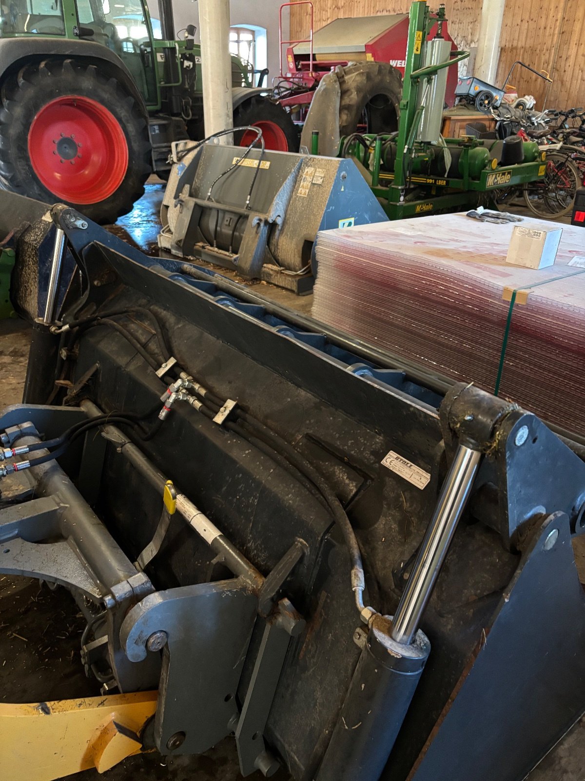 Frontladerzubehör (Bagger) типа Stoll Greifschaufel 1,60m, Gebrauchtmaschine в Valley (Фотография 3)