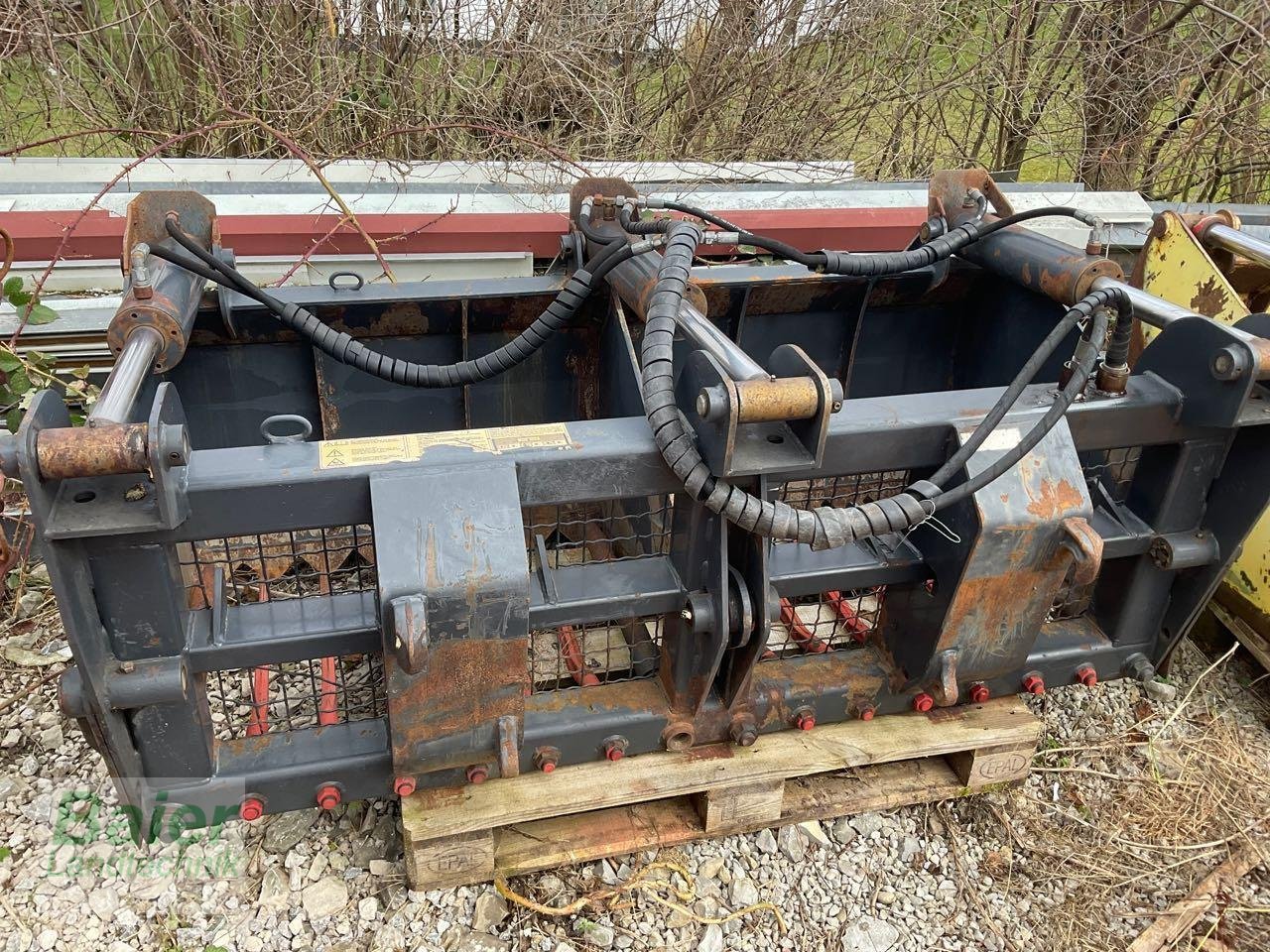 Frontladerzubehör (Bagger) a típus Stoll Silageschneidzange 1,88 Meter, Gebrauchtmaschine ekkor: OBERNDORF-HOCHMOESSINGEN (Kép 1)