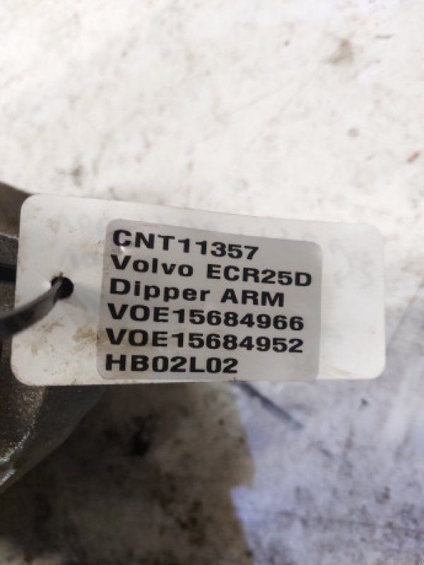 Frontladerzubehör (Bagger) za tip Volvo ECR25D, Gebrauchtmaschine u Hemmet (Slika 11)