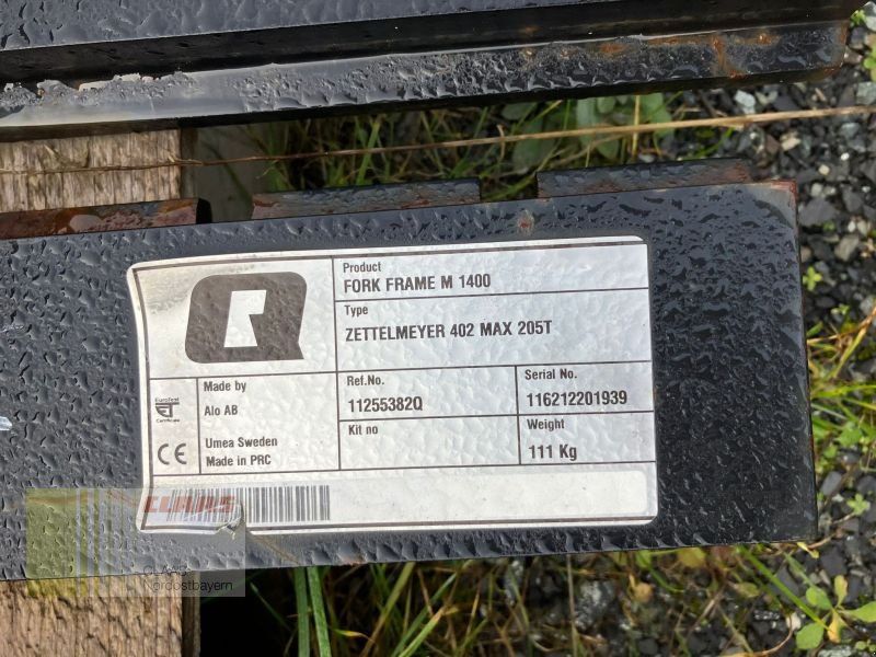 Frontladerzubehör of the type Alö 11255382Q PALETTENGABEL-RÜCKEN, Neumaschine in Hollfeld (Picture 6)