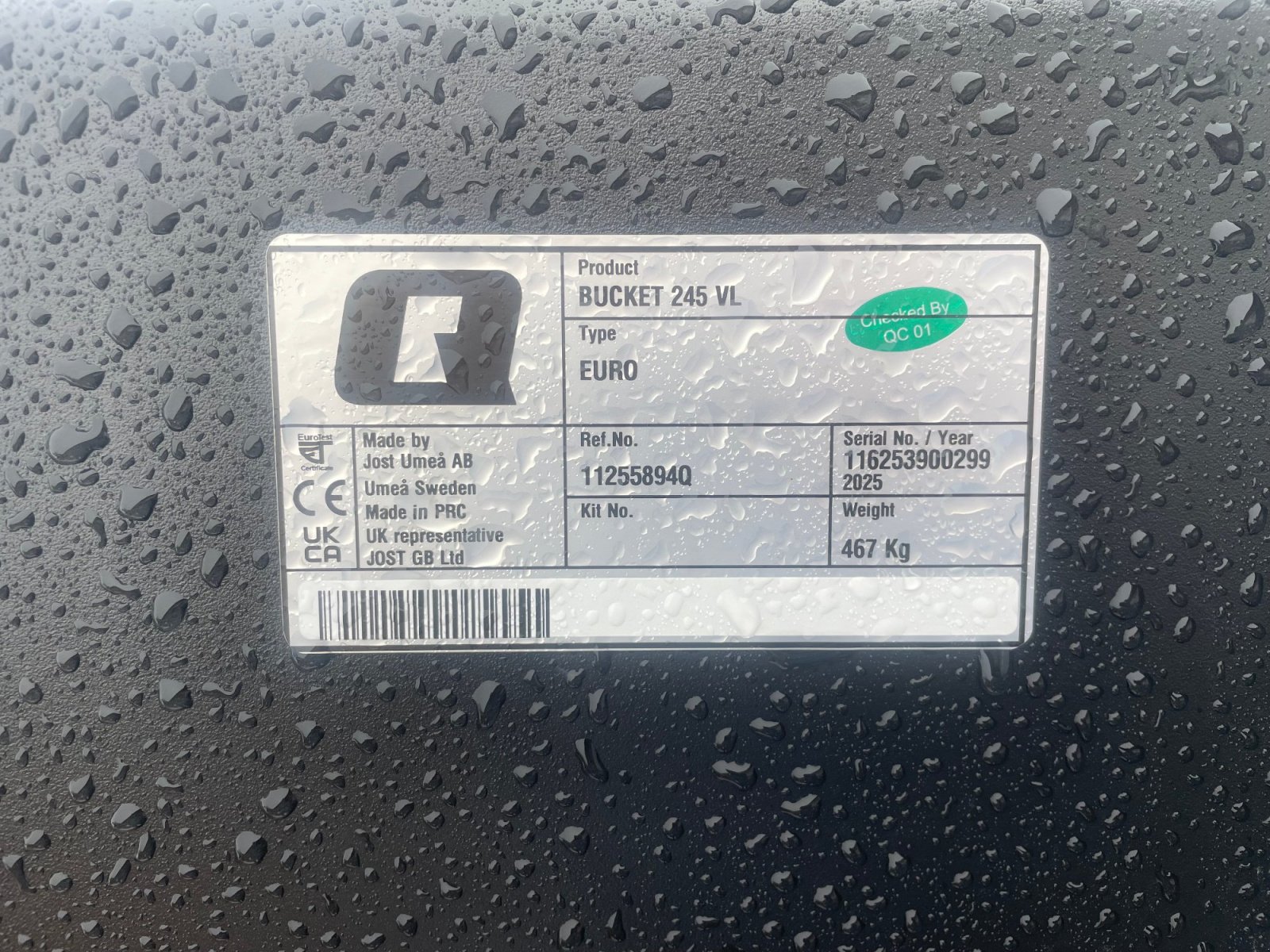 Frontladerzubehör typu Alö 245 VL, Neumaschine v Griesstätt (Obrázek 4)