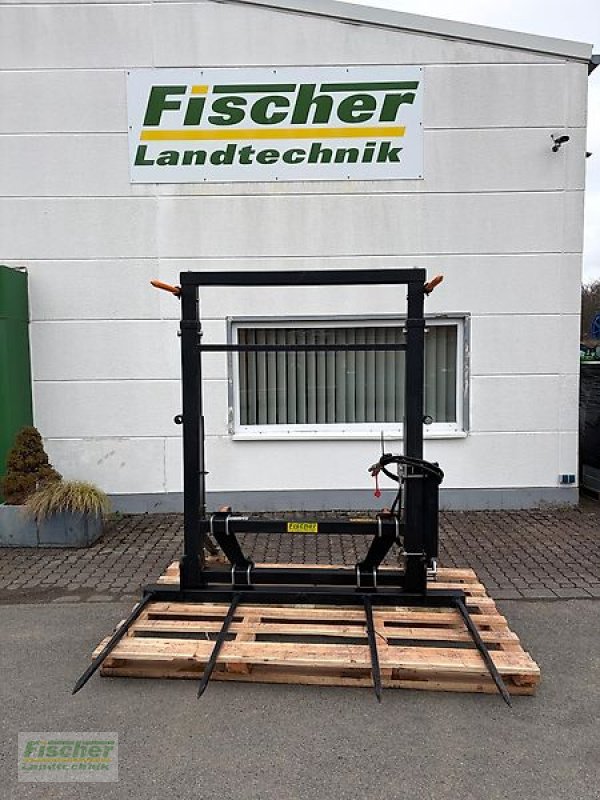 Frontladerzubehör des Typs Alö Ballengabel XL+ 200, hydraulische Zinkenverstellung, Neumaschine in Kroppach (Bild 1)