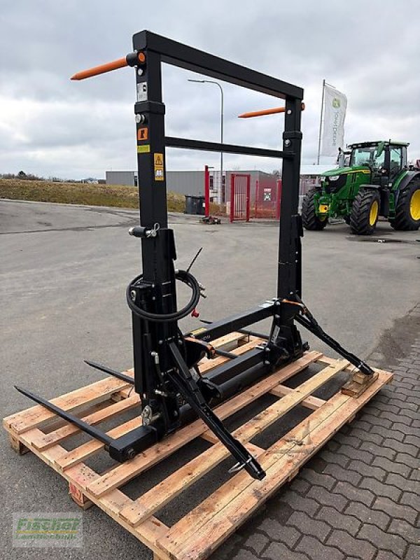 Frontladerzubehör des Typs Alö Ballengabel XL+ 200, hydraulische Zinkenverstellung, Neumaschine in Kroppach (Bild 5)