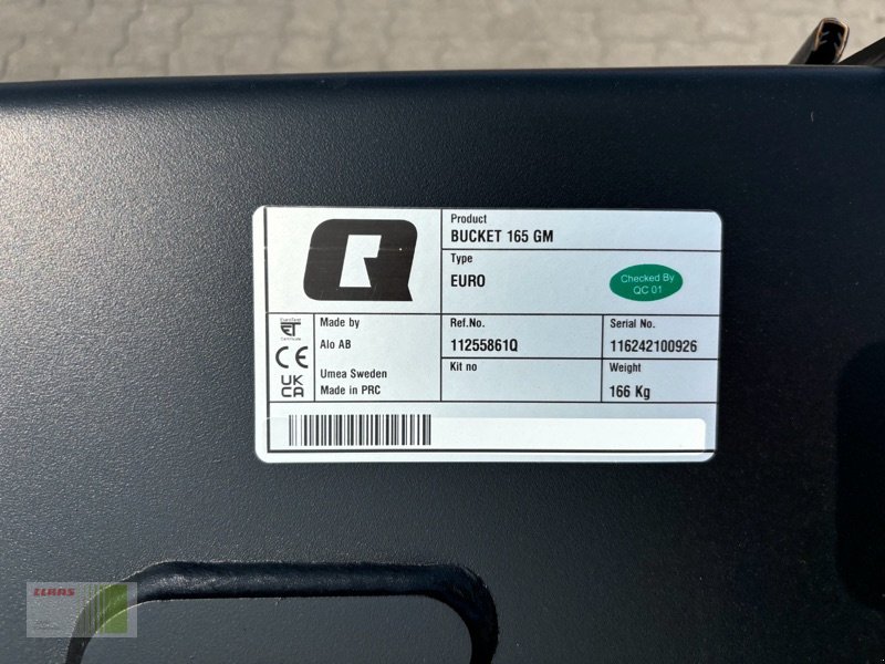 Frontladerzubehör of the type Alö GM 165 EURO Universalschaufel, Neumaschine in Schenefeld (Picture 5)