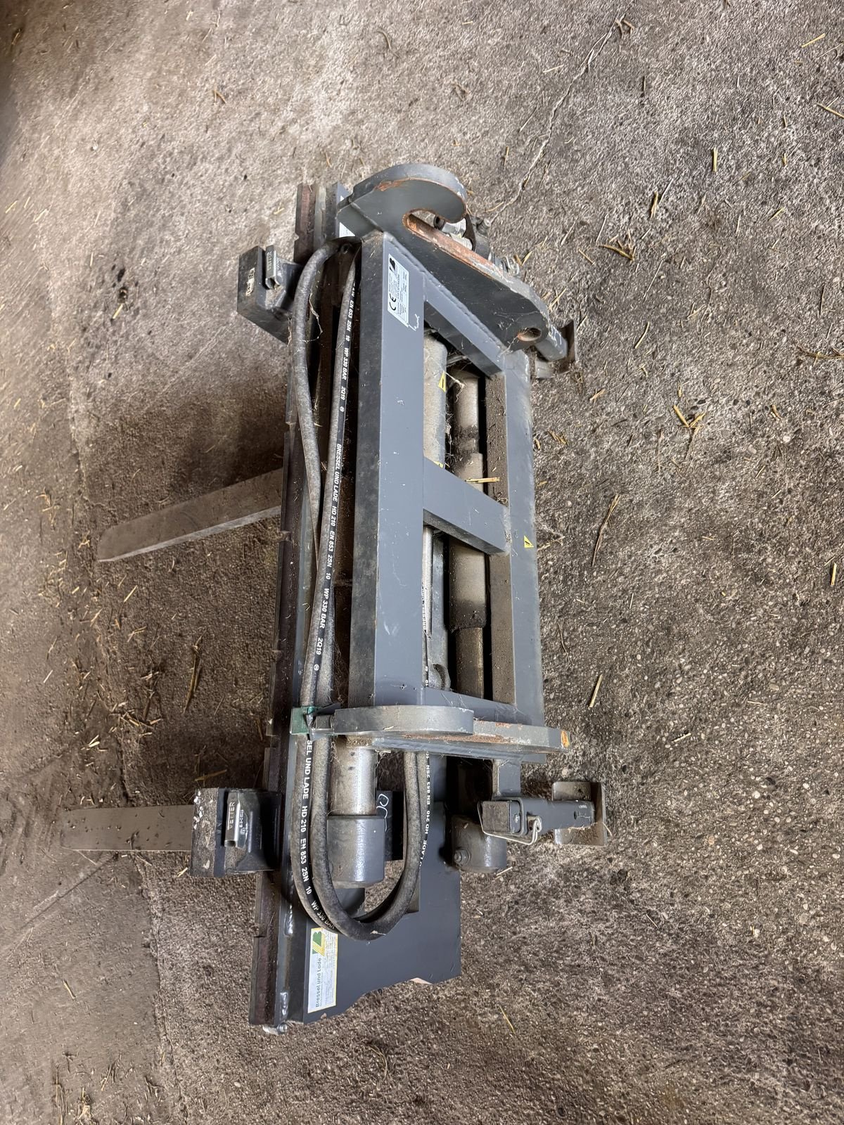 Frontladerzubehör typu Bressel & Lade Seitenverschub hydraulisch, Vorführmaschine v Traberg (Obrázek 7)