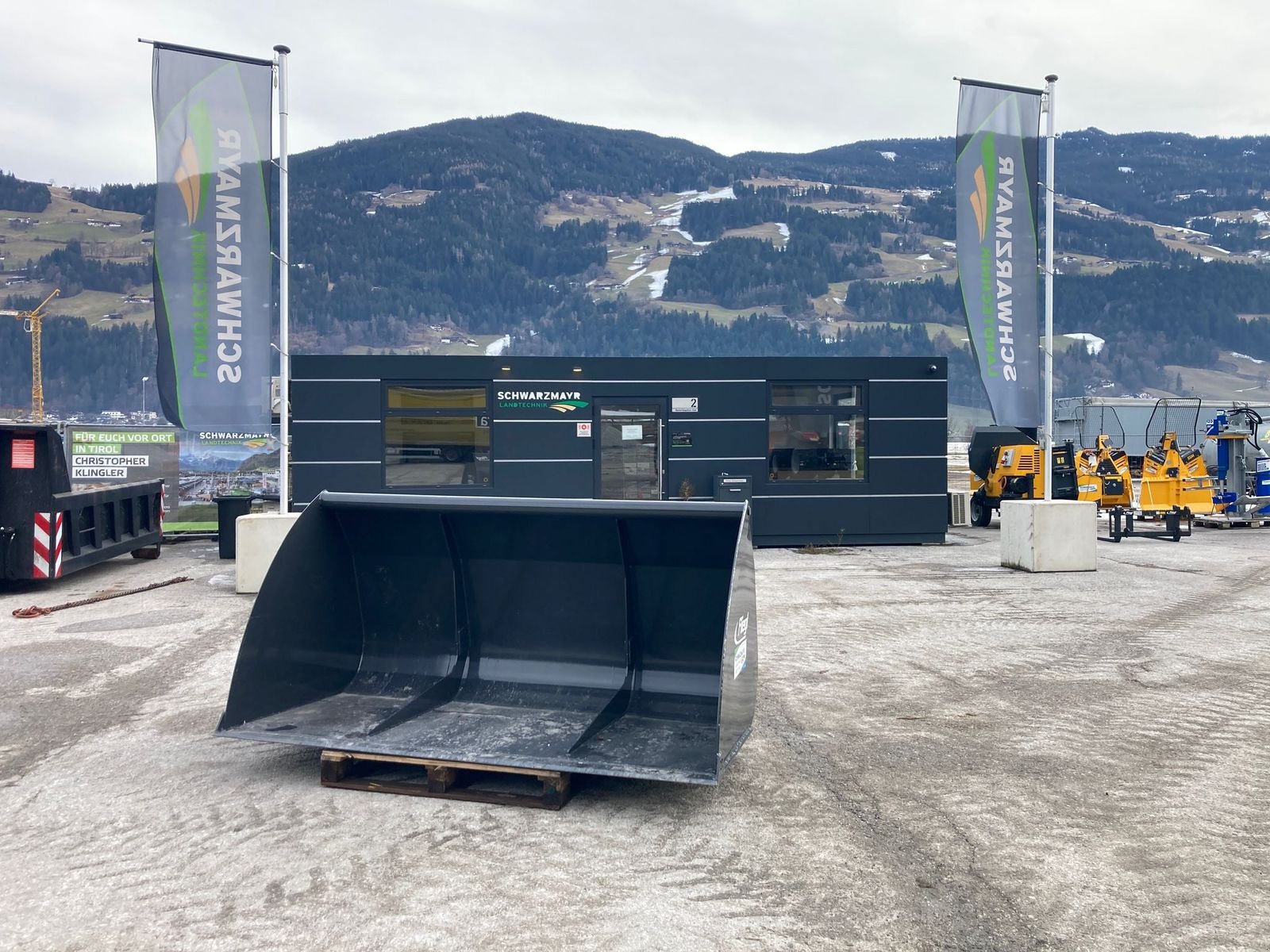 Frontladerzubehör typu Fliegl AgroCenter GR-Schaufel 2200, Neumaschine w Schlitters (Zdjęcie 1)