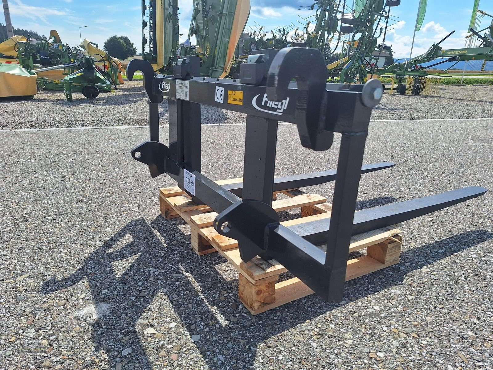 Frontladerzubehör of the type Fliegl AgroCenter Palettengabel Easy 1200, Neumaschine in Gampern (Picture 7)