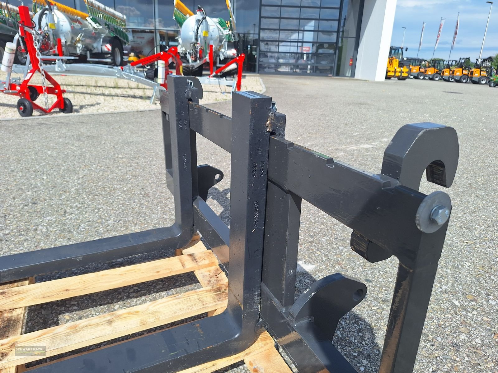 Frontladerzubehör of the type Fliegl AgroCenter Palettengabel Easy 1200, Neumaschine in Gampern (Picture 10)