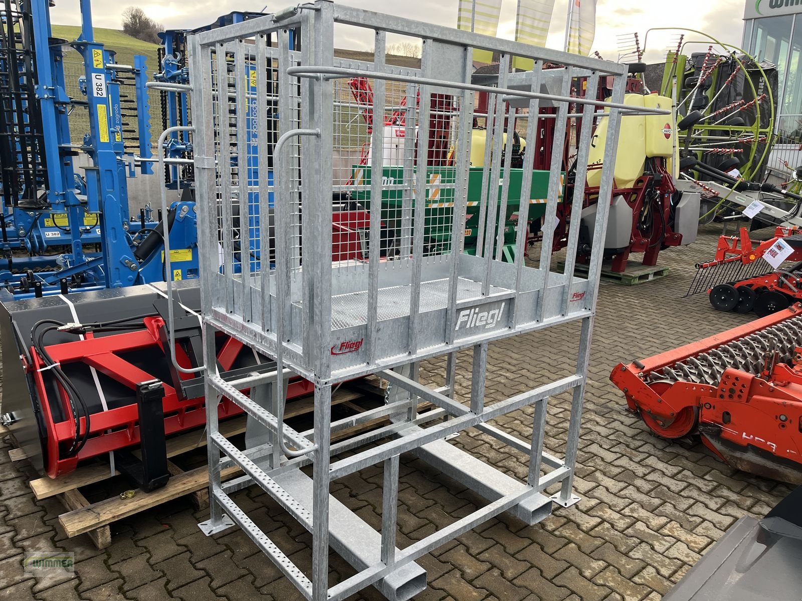 Frontladerzubehör του τύπου Fliegl Arbeitsbühne HOCH, Neumaschine σε Kematen (Φωτογραφία 6)