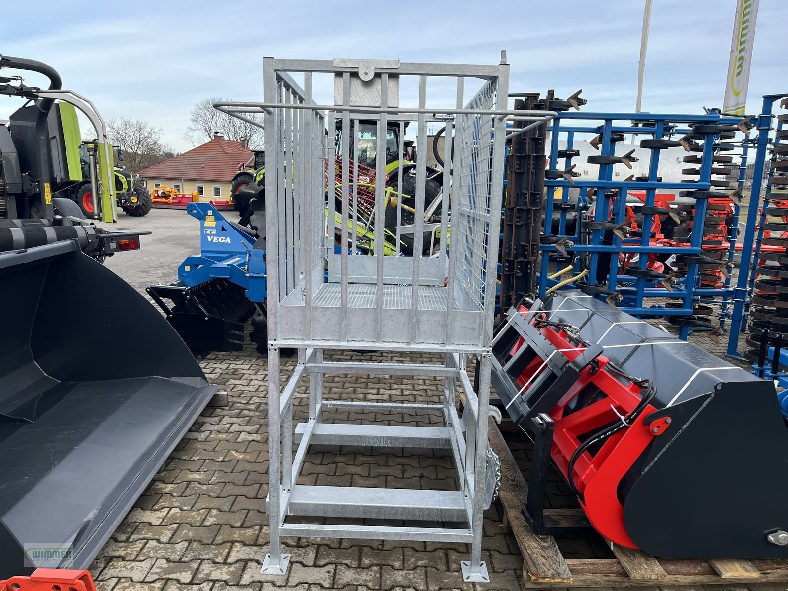Frontladerzubehör του τύπου Fliegl Arbeitsbühne HOCH, Neumaschine σε Kematen (Φωτογραφία 2)