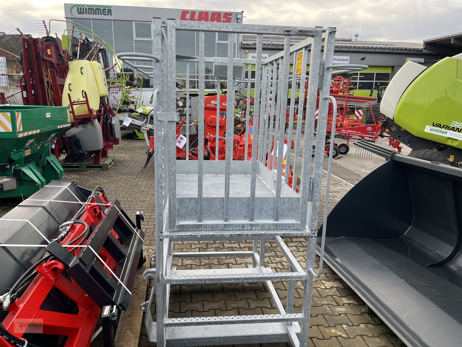 Frontladerzubehör του τύπου Fliegl Arbeitsbühne HOCH, Neumaschine σε Kematen (Φωτογραφία 5)