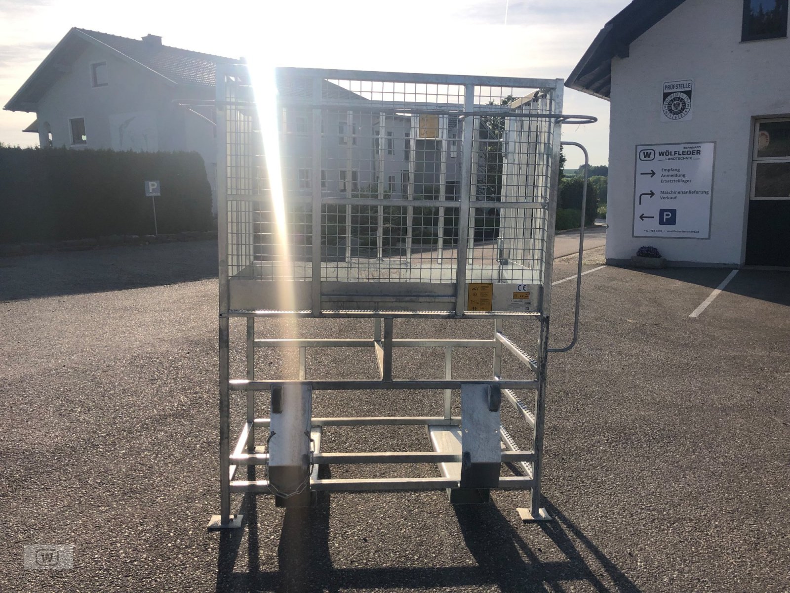 Frontladerzubehör typu Fliegl Arbeitskorb  Hoch, Neumaschine w Zell an der Pram (Zdjęcie 8)