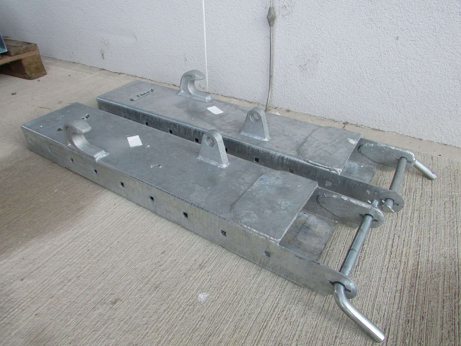 Frontladerzubehör des Typs Fliegl Euro / Stapler Aufnahme, Gebrauchtmaschine in Saxen (Bild 3)