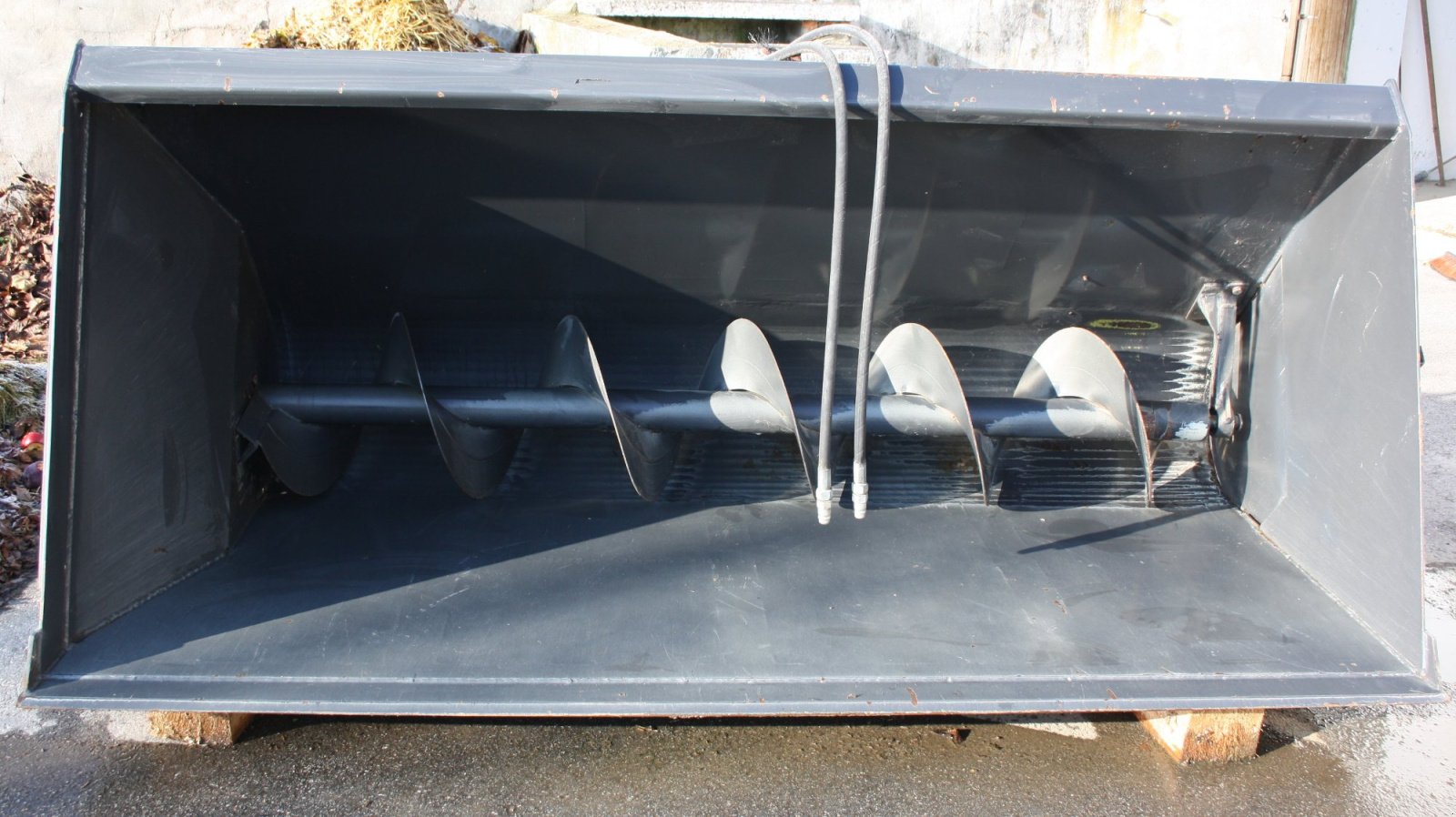 Frontladerzubehör of the type Fliegl Euronorm lakiert, Gebrauchtmaschine in Osterhofen (Picture 1)