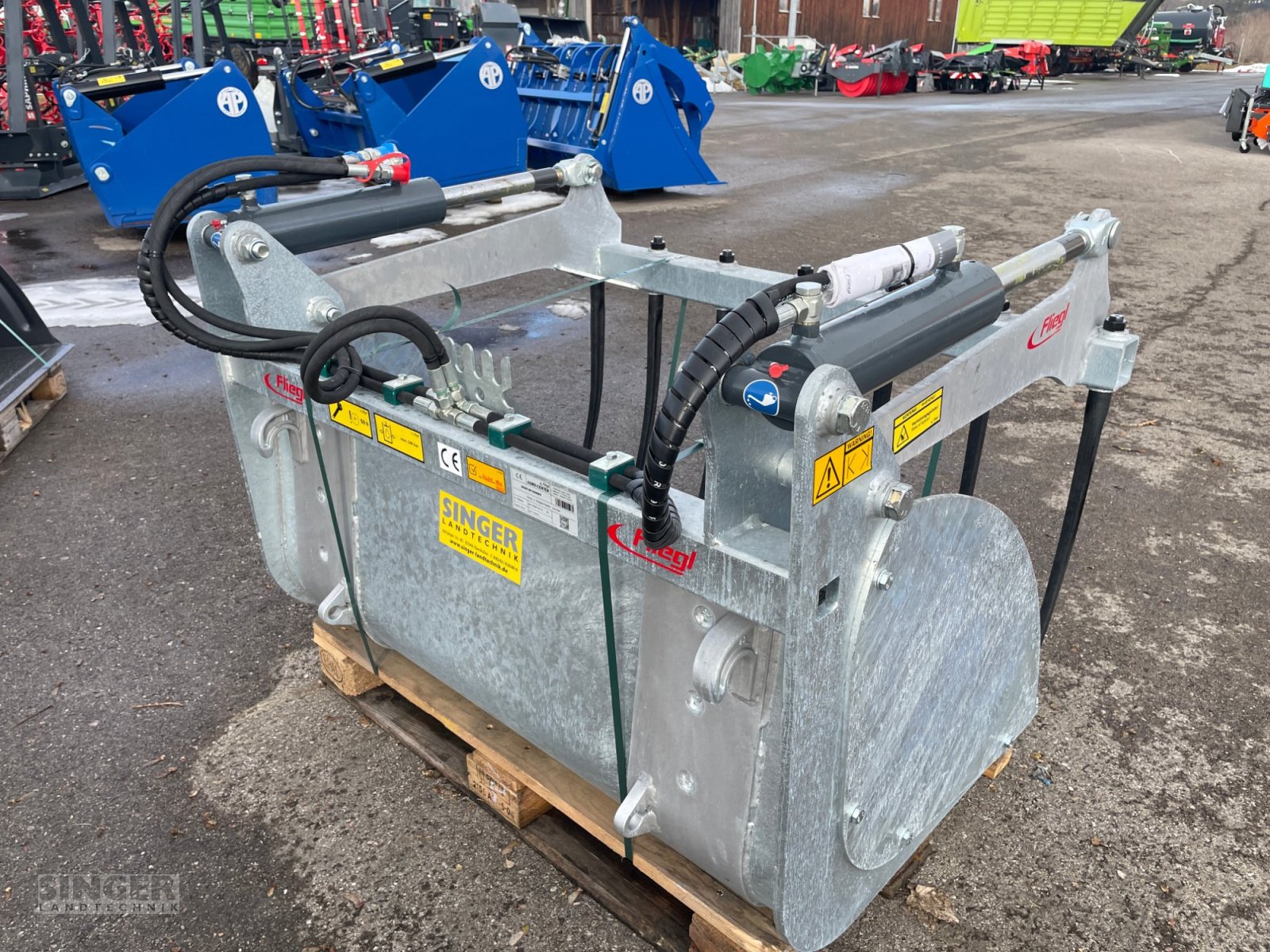 Frontladerzubehör tip Fliegl Greifschaufel 125cm, Neumaschine in Ebenhofen (Poză 2)