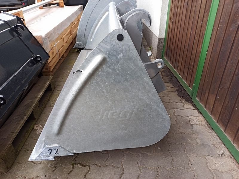 Frontladerzubehör of the type Fliegl Schwergutschaufel 2200 mm f. Dieci Teleskoplader, Neumaschine in St. Marienkirchen (Picture 3)
