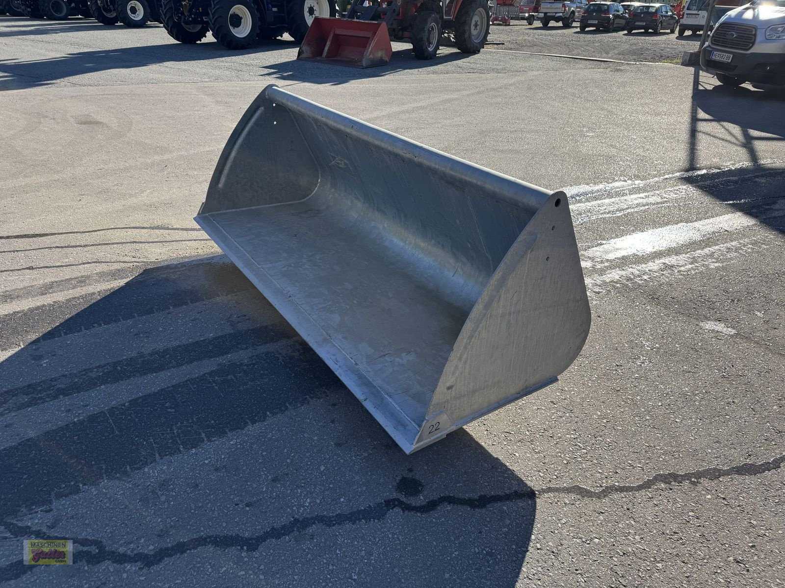 Frontladerzubehör des Typs Fliegl Schwergutschuafel 220 Euro Vollverzinkt, Neumaschine in Kötschach (Bild 11)