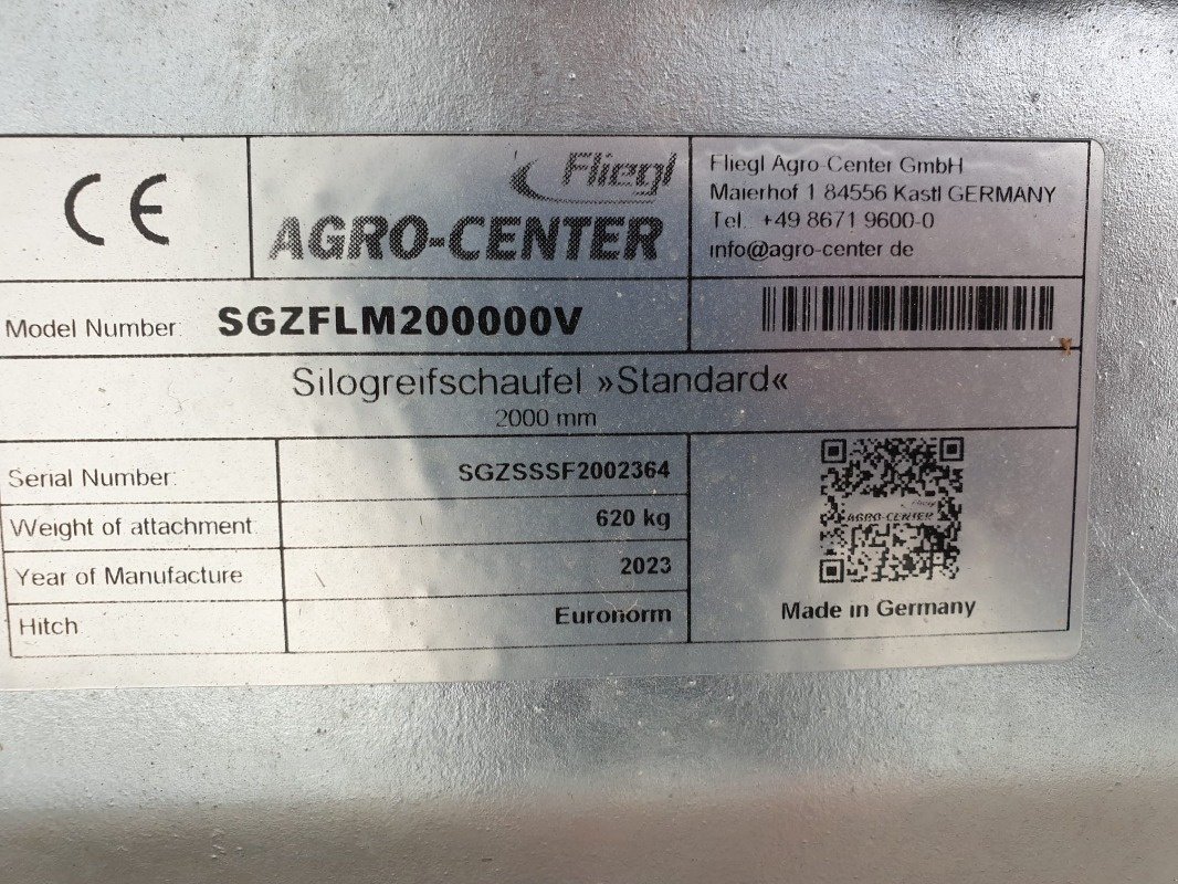 Frontladerzubehör tipa Fliegl SILOGREIFSCHAUFEL, Neumaschine u Sittensen (Slika 7)