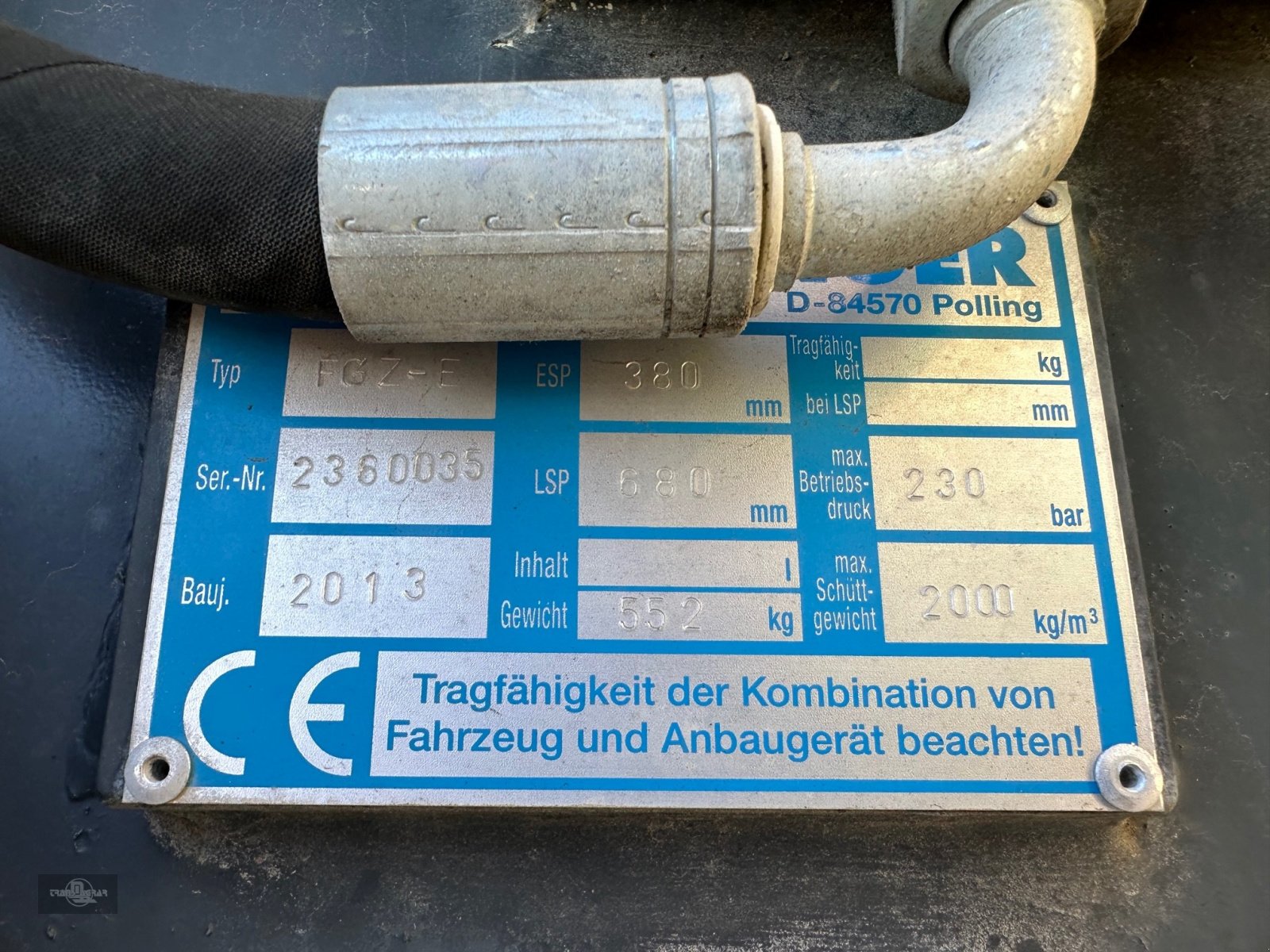 Frontladerzubehör typu Flötzinger Dunggabel, Gebrauchtmaschine v Rankweil (Obrázok 5)