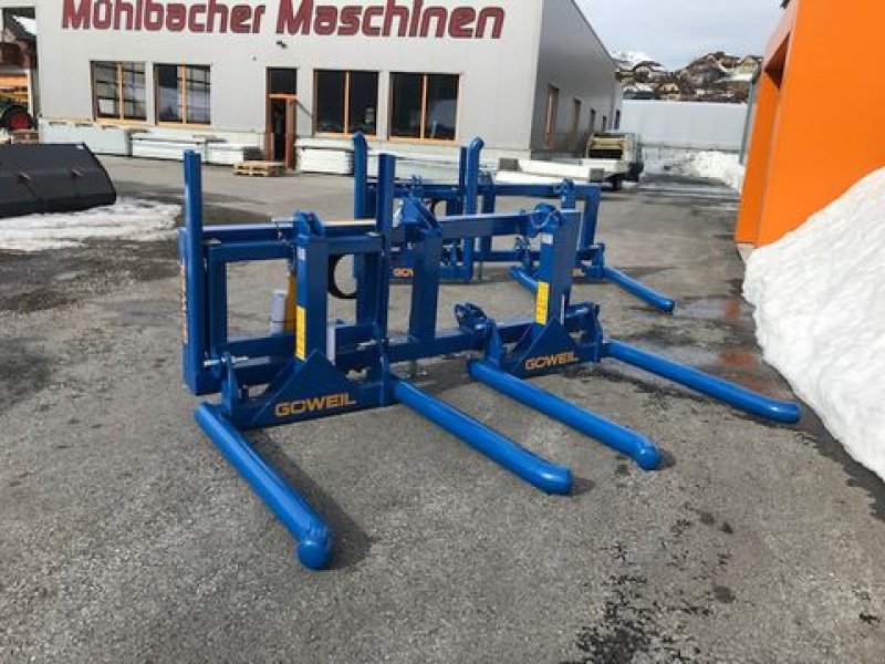 Frontladerzubehör of the type Göweil Doppel-Rundballentransportgabel DTR mit 2x BTGME, Neumaschine in Tamsweg (Picture 3)