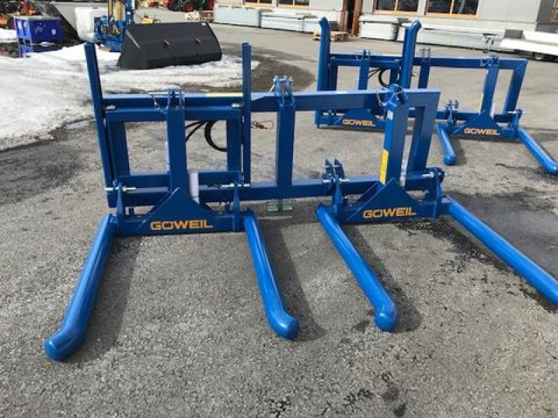 Frontladerzubehör of the type Göweil Doppel-Rundballentransportgabel DTR mit 2x BTGME, Neumaschine in Tamsweg (Picture 4)