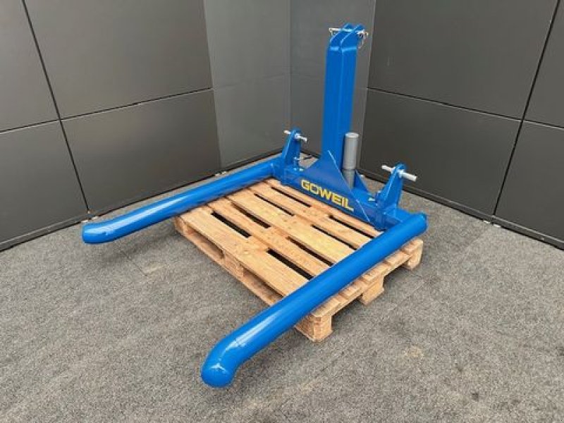 Frontladerzubehör des Typs Göweil Rundballen-Transportgabel mechanisch BTGME, Neumaschine in Tamsweg (Bild 1)