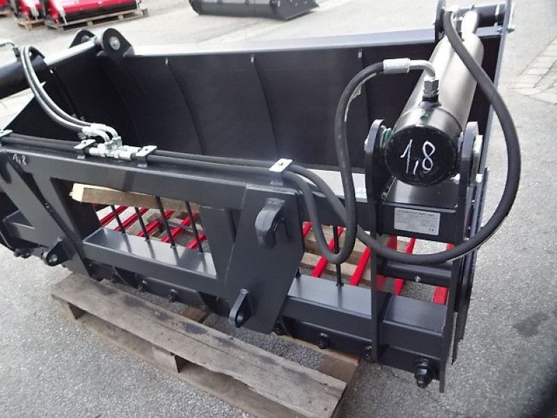 Frontladerzubehör of the type H-L-M Siloschneidschaufel - hydraulisch mit 2 Hydraulikzylinder - Breite 1,6 Meter / oder Breite 1,8 Meter, Neumaschine in Neureichenau (Picture 9)