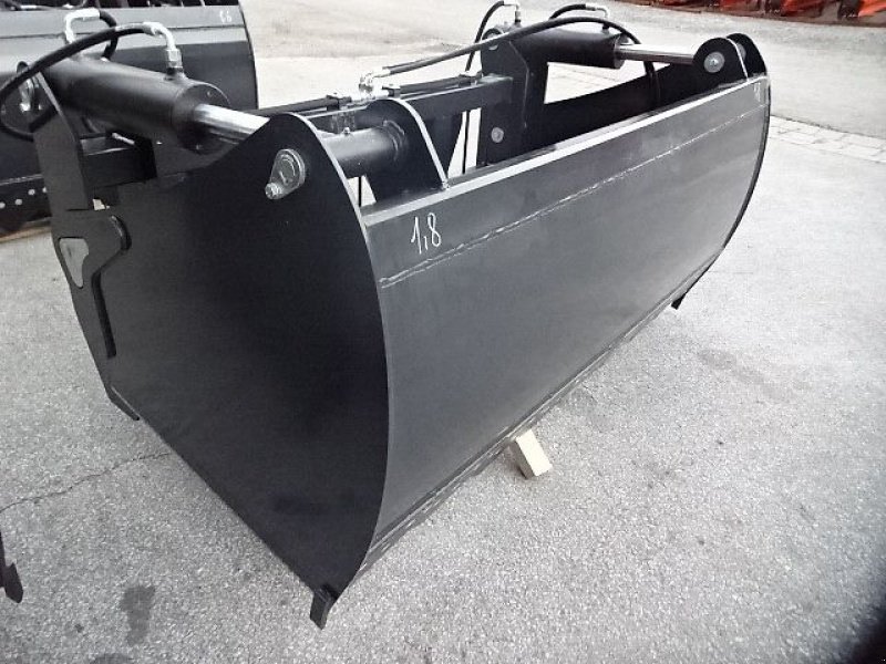 Frontladerzubehör of the type H-L-M Siloschneidschaufel - hydraulisch mit 2 Hydraulikzylinder - Breite 1,6 Meter / oder Breite 1,8 Meter, Neumaschine in Neureichenau (Picture 2)