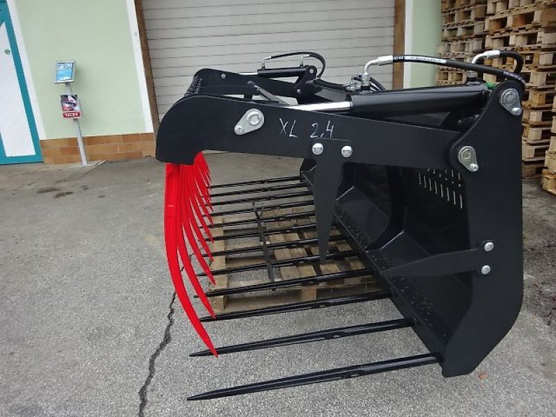 Frontladerzubehör des Typs H-L-M XXL- Silogreifgabel Großvolumen- Silogreifgabel- XXL - 2,2 Meter  - 2,4 Meter - 2,5 Meter, Neumaschine in Neureichenau (Bild 17)