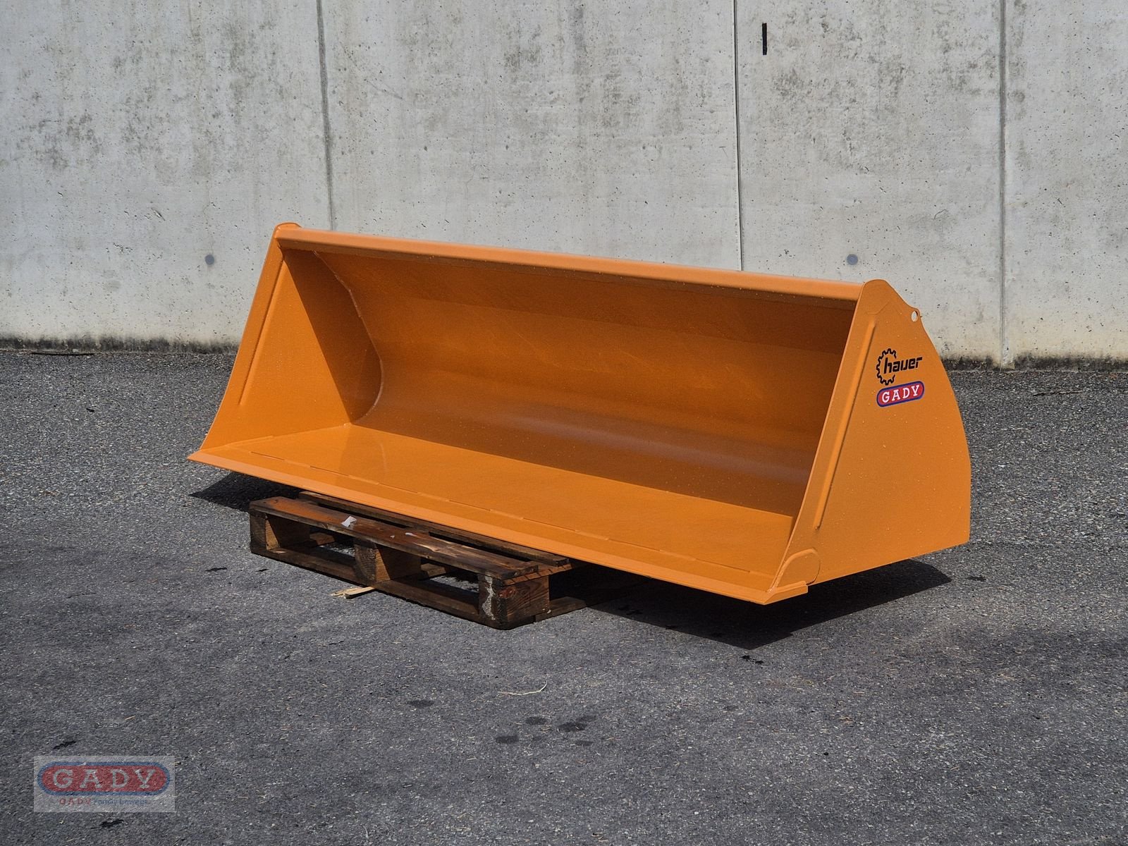 Frontladerzubehör des Typs Hauer ERDSCHAUFEL OHNE ZÄHNE, Neumaschine in Lebring (Bild 1)