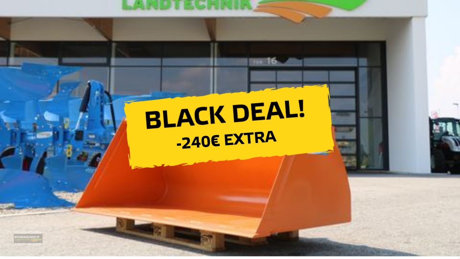 Frontladerzubehör of the type Hauer Leichtgutsch. 2200mm Euro Au, Neumaschine in Gampern (Picture 2)