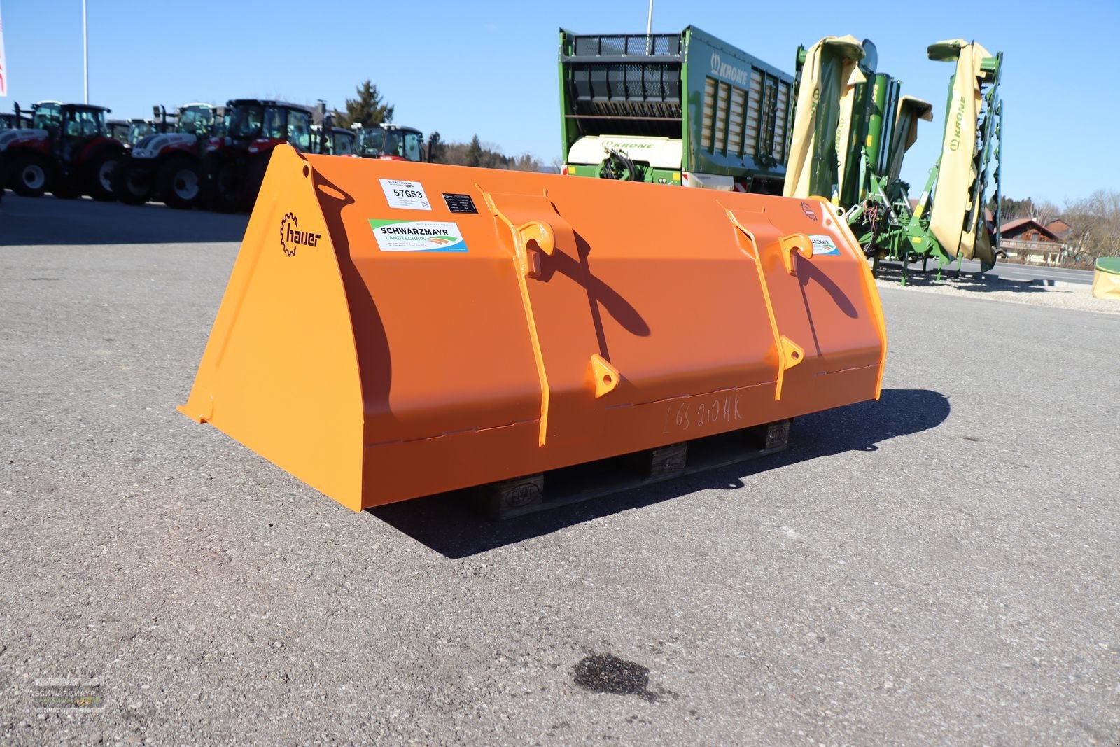 Frontladerzubehör of the type Hauer Leichtgutschaufel 2000mm, Neumaschine in Gampern (Picture 6)