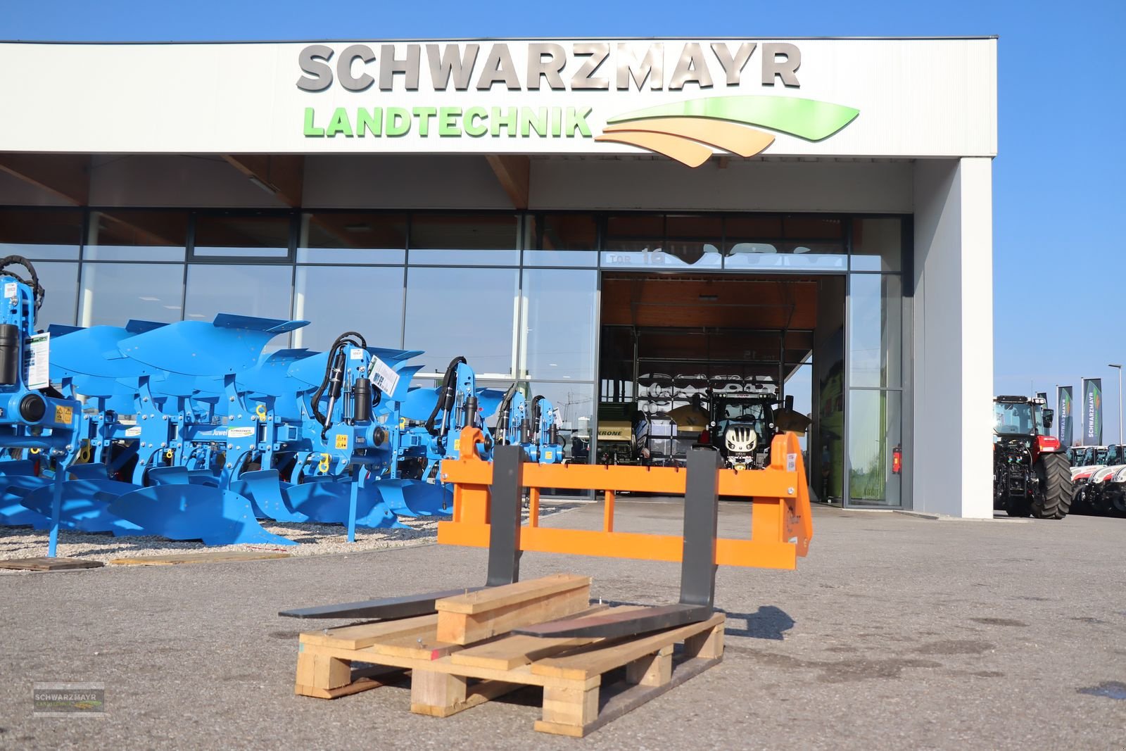 Frontladerzubehör of the type Hauer Palettengabel 1100mm, Neumaschine in Gampern (Picture 1)