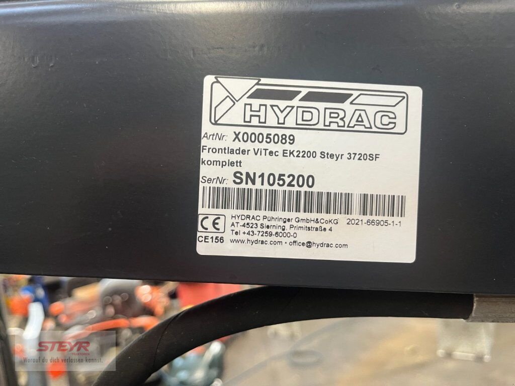 Frontladerzubehör del tipo Hydrac Frontlader EK2200, Gebrauchtmaschine In Kilb (Immagine 5)