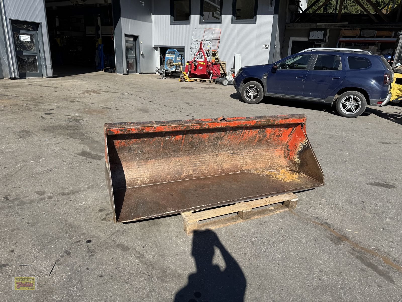 Frontladerzubehör des Typs Hydrac Frontladerschaufel 225cm mit Euroaufnahme, Gebrauchtmaschine in Kötschach (Bild 12)