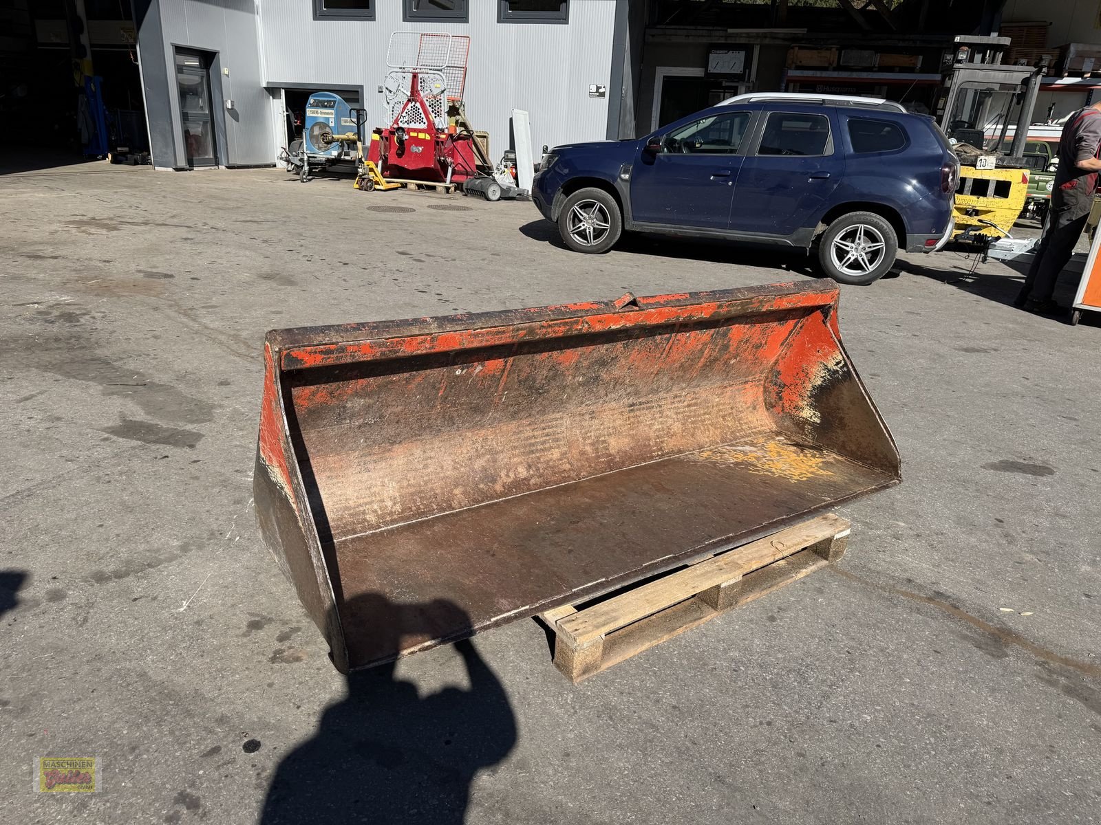 Frontladerzubehör des Typs Hydrac Frontladerschaufel 225cm mit Euroaufnahme, Gebrauchtmaschine in Kötschach (Bild 1)