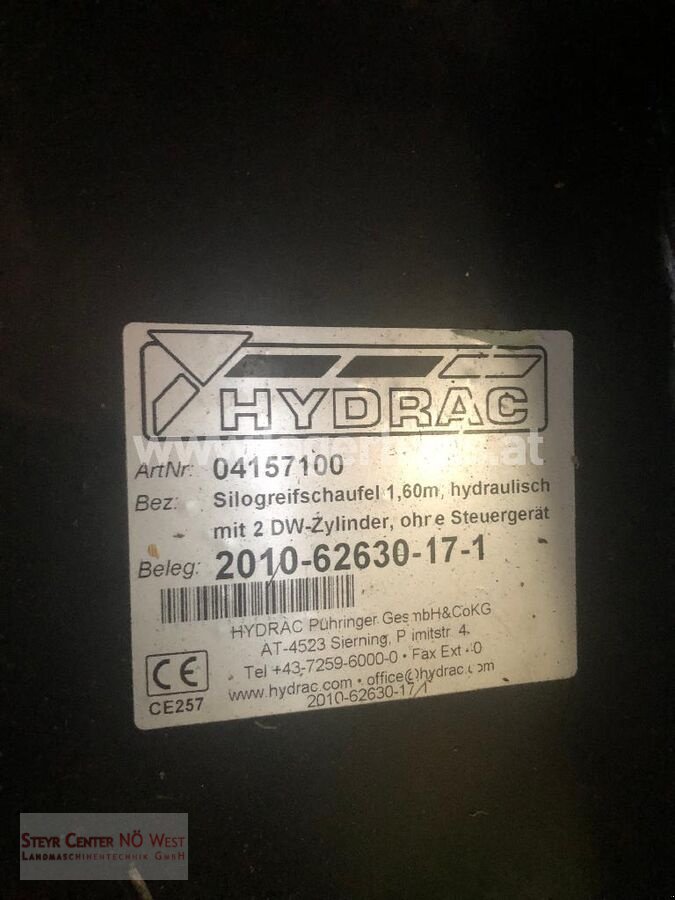 Frontladerzubehör des Typs Hydrac GREIFSCHAUFEL 160 CM, Gebrauchtmaschine in Purgstall (Bild 3)